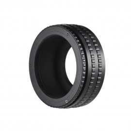 M52-M42(17-31) 17mm-31mm M52 to M42 Mount Camera Lens Adapter Ring Macro Extension Tube Helicoid Lens Focusing Adapter Ring for Macro Photography