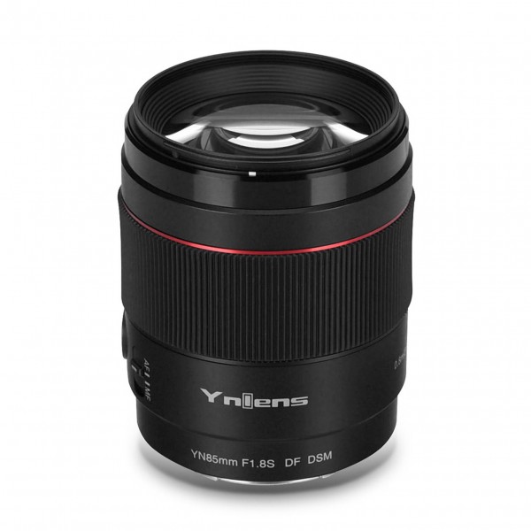 YNLENS YN85mm F1.8S DF 85MM Auto Focus Camera Lens F1.8 Large Aperture 8 Groups 9 Blades High-quality Focus Motor Smart Face Focus Replacement for Sony E-Mount Cameras