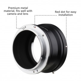 PK645-GFX Camera Lens Adapter Replacement for Pentax PK645 Lens to Fujifilm G Mount GFX100 GFX50S GFX50R GFX100S Cameras