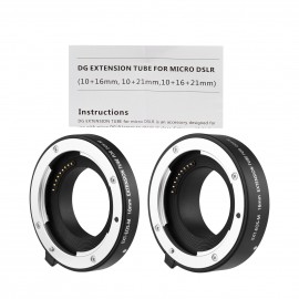 DG-EOS M Automatic Extension Tube 10mm and 16mm Auto Focus for Canon EF-M Mount Series Mirrorless Camera and Lens