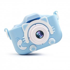 Portable Children Digital Camera 20MP 1080P HD Video Camera Camcorder Cute Rechargeable Selfie Camera with 1.9 Inch Screen 32GB Memory Card Support Games Outdoor Photography Birthday Christmas Gift for Children Girls Boys Age 3-10