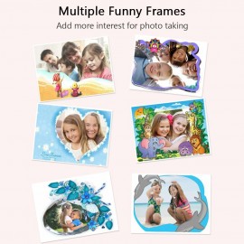 1080P High Resolution Kids Digital Camera Mini Video Camcorder with 13 Mega Pixels 2 Inch Large IPS Display Screen  for Boys Girls