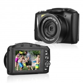 4K/60FPS 48MP High Resolution Digital Camera Multifunctional Portable 16X Digital Zoom Video Camcorder with 3.2 Inch IPS Screen Type-C Charging for Portrait Video Recording
