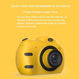 Portable Intelligent Focus Mode Large Screen Children Camera Cartoon Mini Dual Lens Digital Camera For Children Without Storage Card