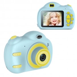 Portable Intelligent Focus Mode Large Screen Children Camera Cartoon Mini Dual Lens Digital Camera For Children Without Storage Card