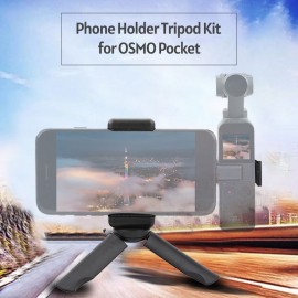 Phone Holder Tripod Stand Camera Mount Kit Replacement Expansion Accessories for DJI Osmo Pocket/ Pocket 2 for Live Streaming Online Video