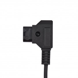 D-Tap to NP-F550 F570 Dummy Battery Coupler Adapter with DC 7.4V Power Input/Output for Video Monitors LED Lights